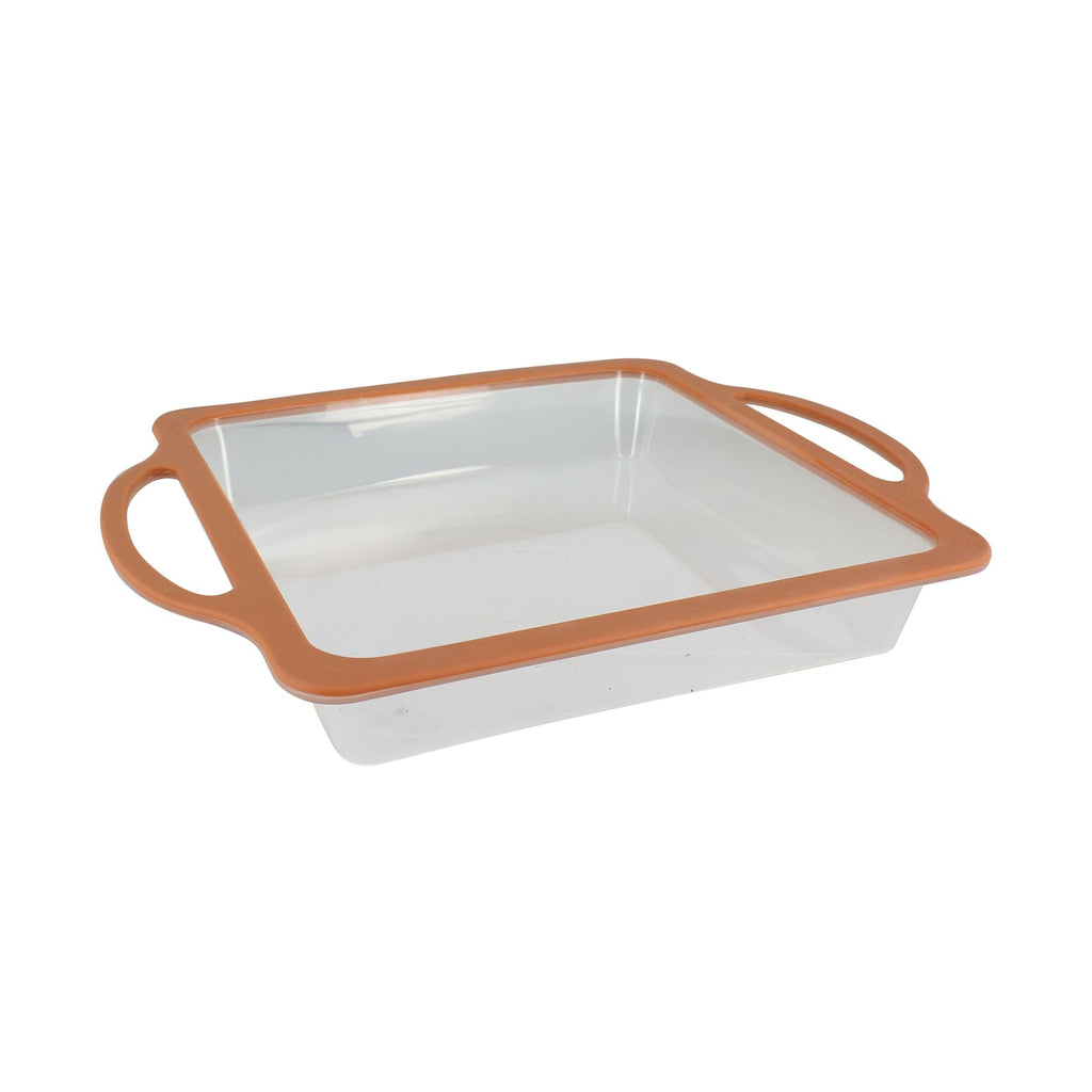 Mady – Quadratische Kuchenform – Silikon und Kohlenstoffstahl – 23 x 23 cm
