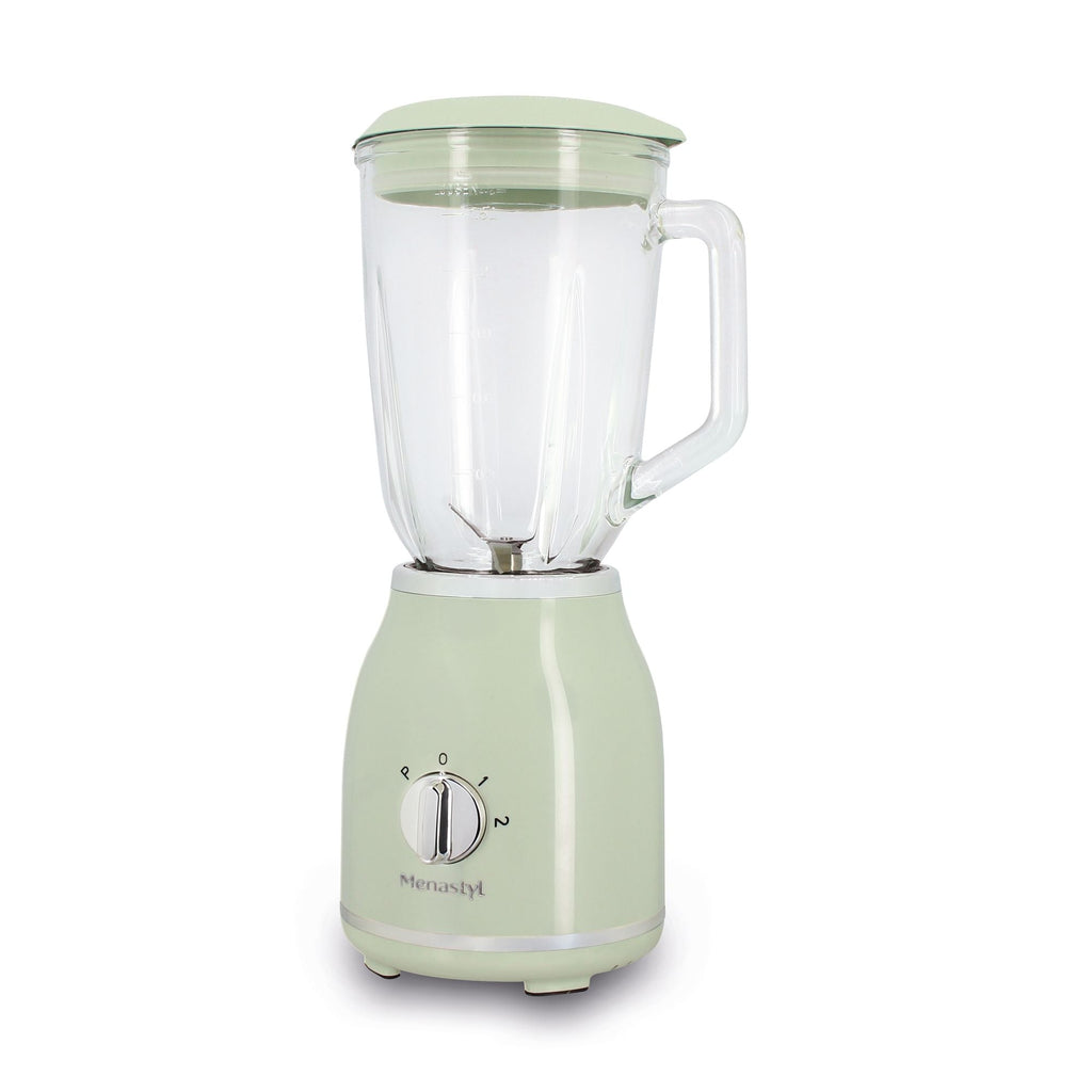 Rétro - Blender - Polypropylène Et Contenant En Verre - 1,5L