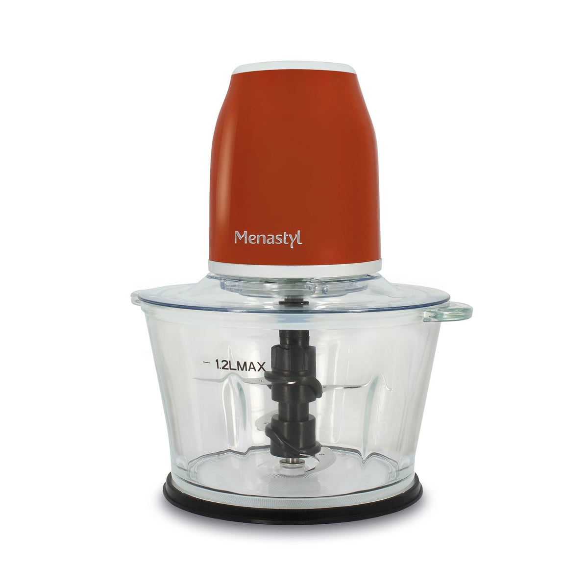 Rétro - Hachoir Électrique - Plastique Et Contenant En Verre - 1,2L