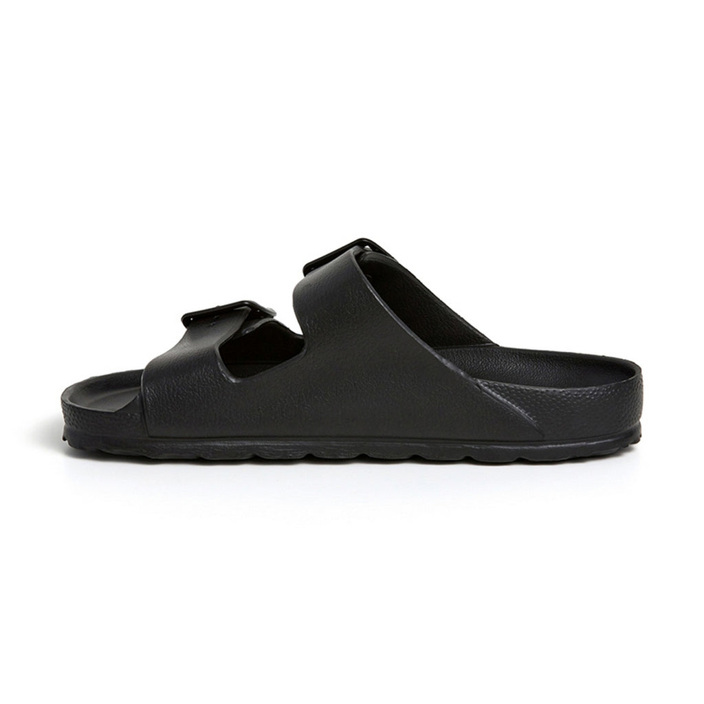 Sandalias De Baño Negras - Mujer