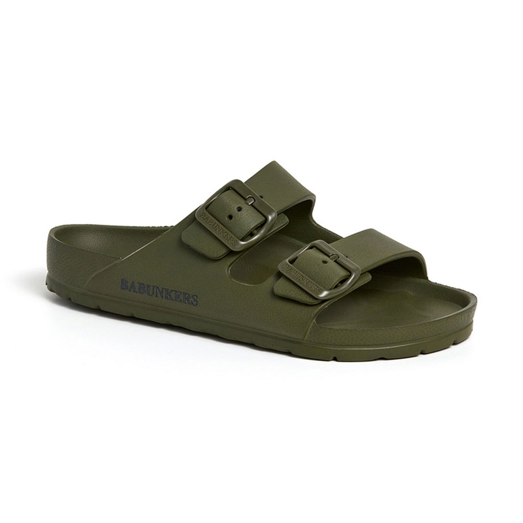 Sandalias De Baño Caqui - Mujer