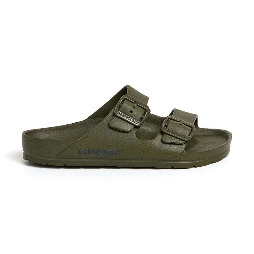 Sandalias De Baño Caqui - Mujer