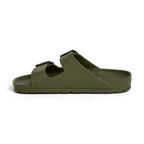 Sandalias De Baño Caqui - Mujer