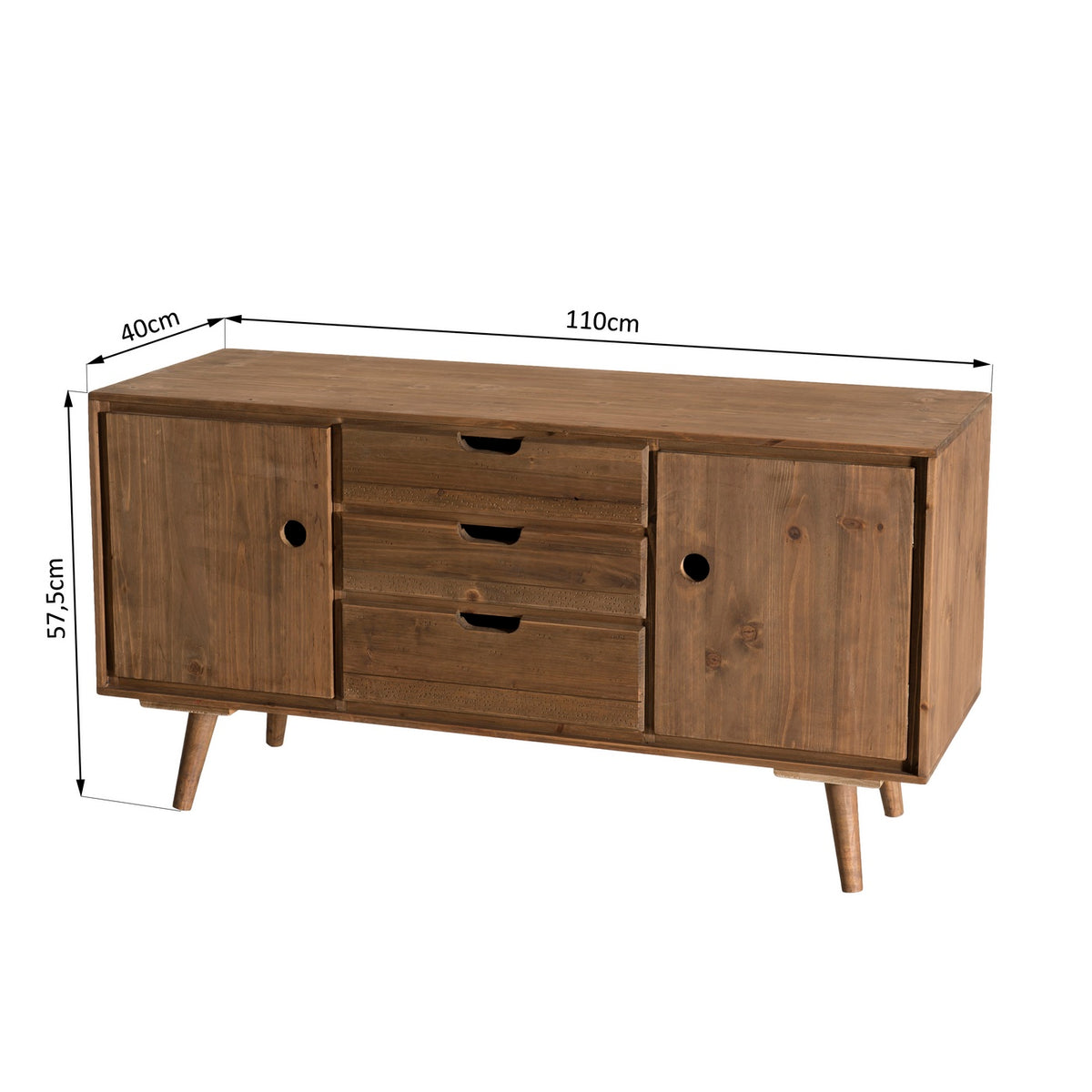 Andy - Credenza - Marrone