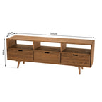 Andy - Mueble de TV - Marrón