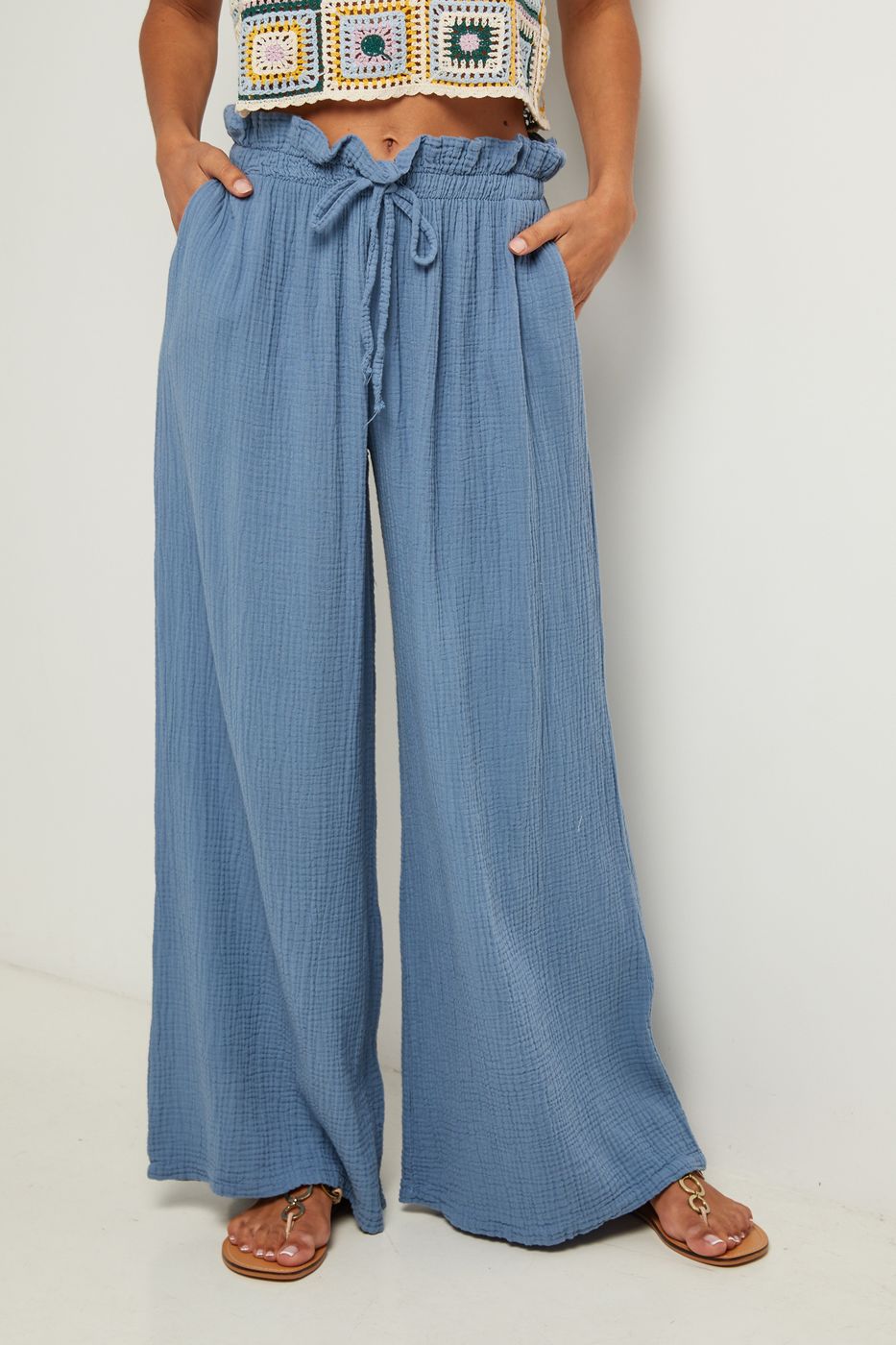 Trousers - Indigo