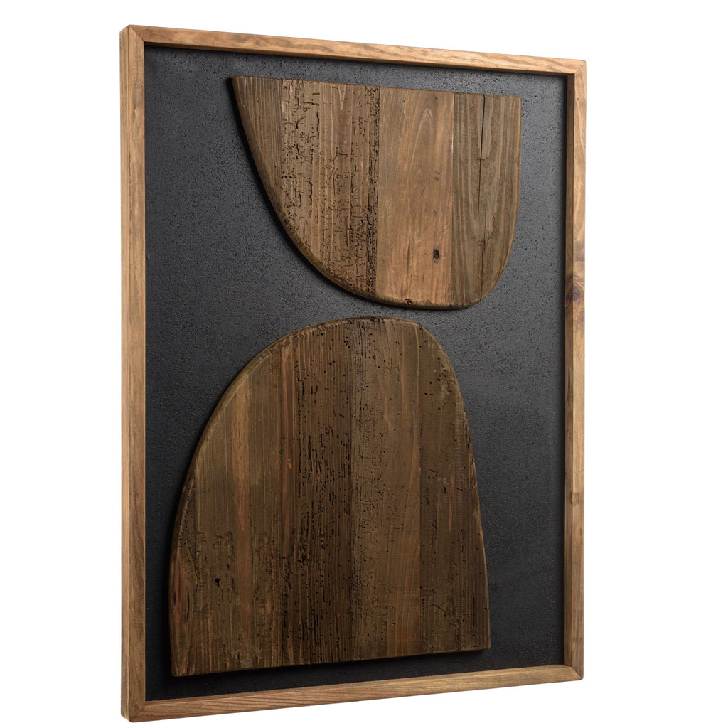 Sandy - Decoración Mural - Marrón Oscuro
