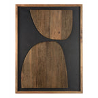 Sandy - Decoración Mural - Marrón Oscuro