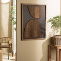 Sandy - Decoración Mural - Marrón Oscuro