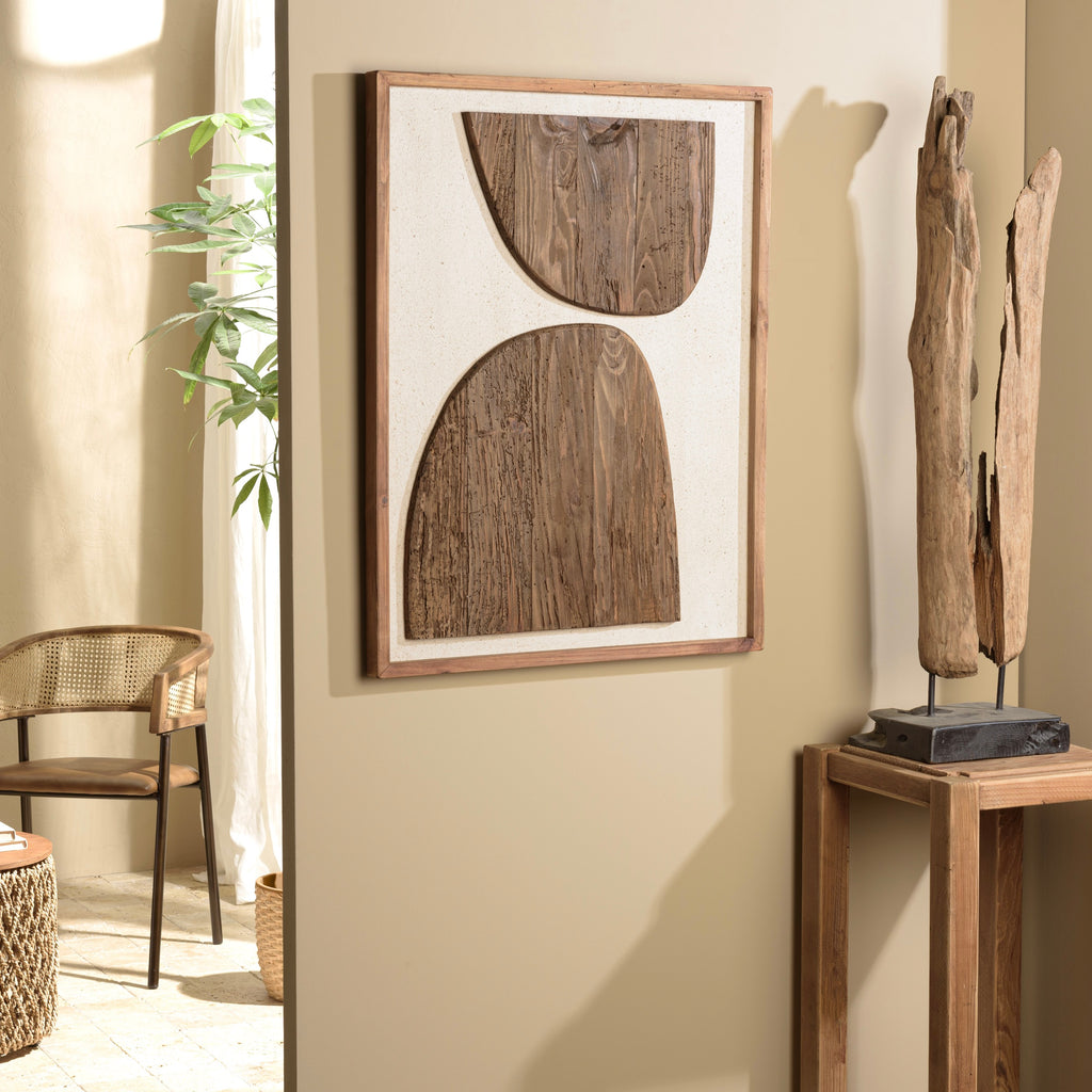 Sandy - Decoración Mural - Marrón Oscuro
