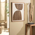 Sandy - Decoración Mural - Marrón Oscuro