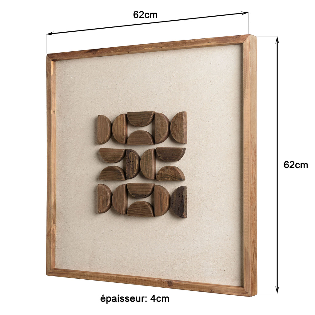 Sandy - Decoración de Pared - Crudo