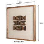 Sandy - Decoración de Pared - Crudo