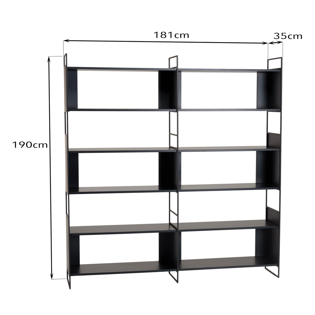 Scaffale - Daly - Nero