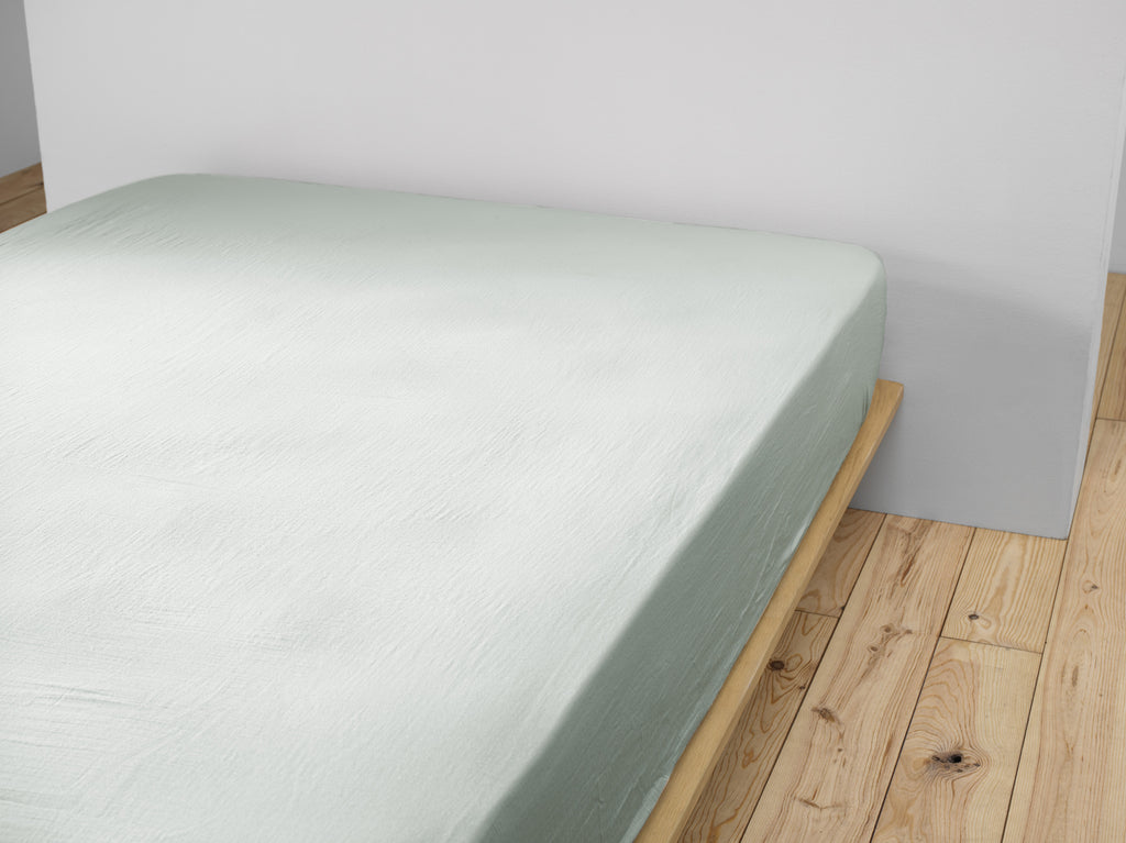 Fitted Sheet - Gaïa - Eucalyptus