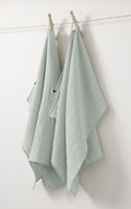 Set of 2 Hand Towels - Gaia - Eucalyptus