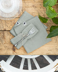 Gaïa - Lot De 3 Serviettes - Eucalyptus