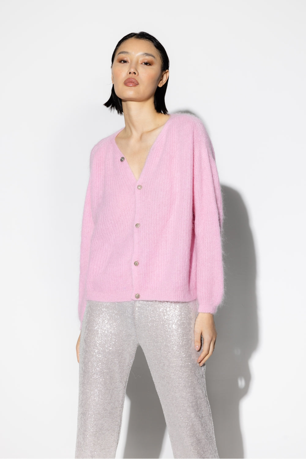 The Angelo Pink Cardigan
