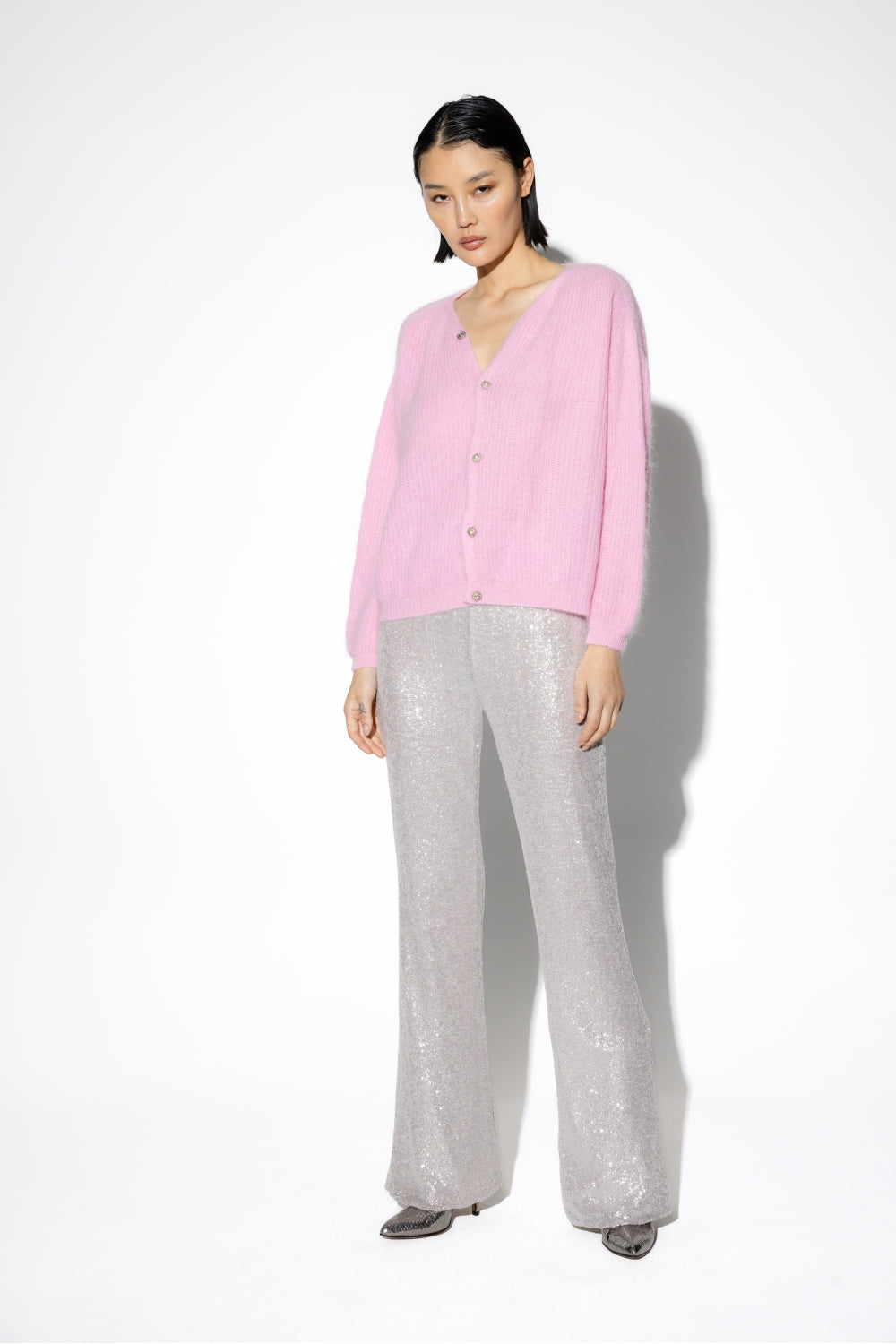 The Angelo Pink Cardigan