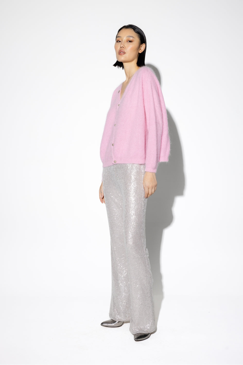 The Angelo Pink Cardigan