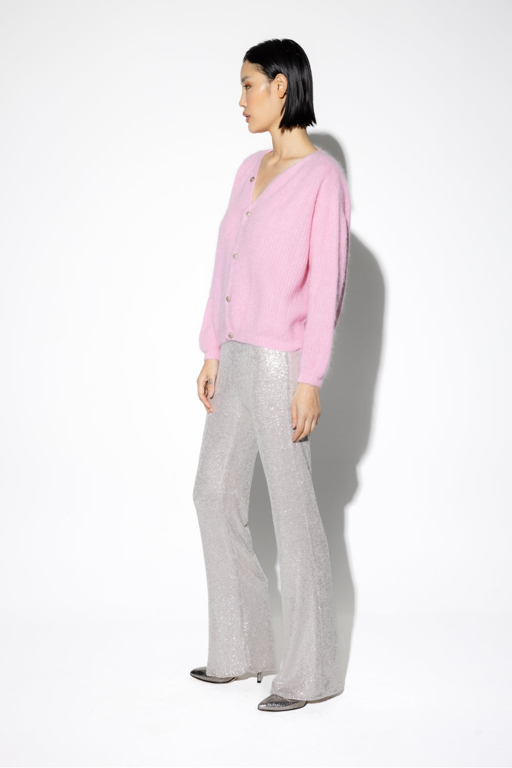 The Angelo Pink Cardigan