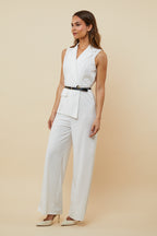 Jumpsuit - White