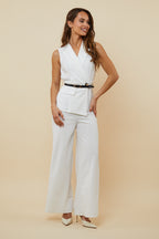 Jumpsuit - White