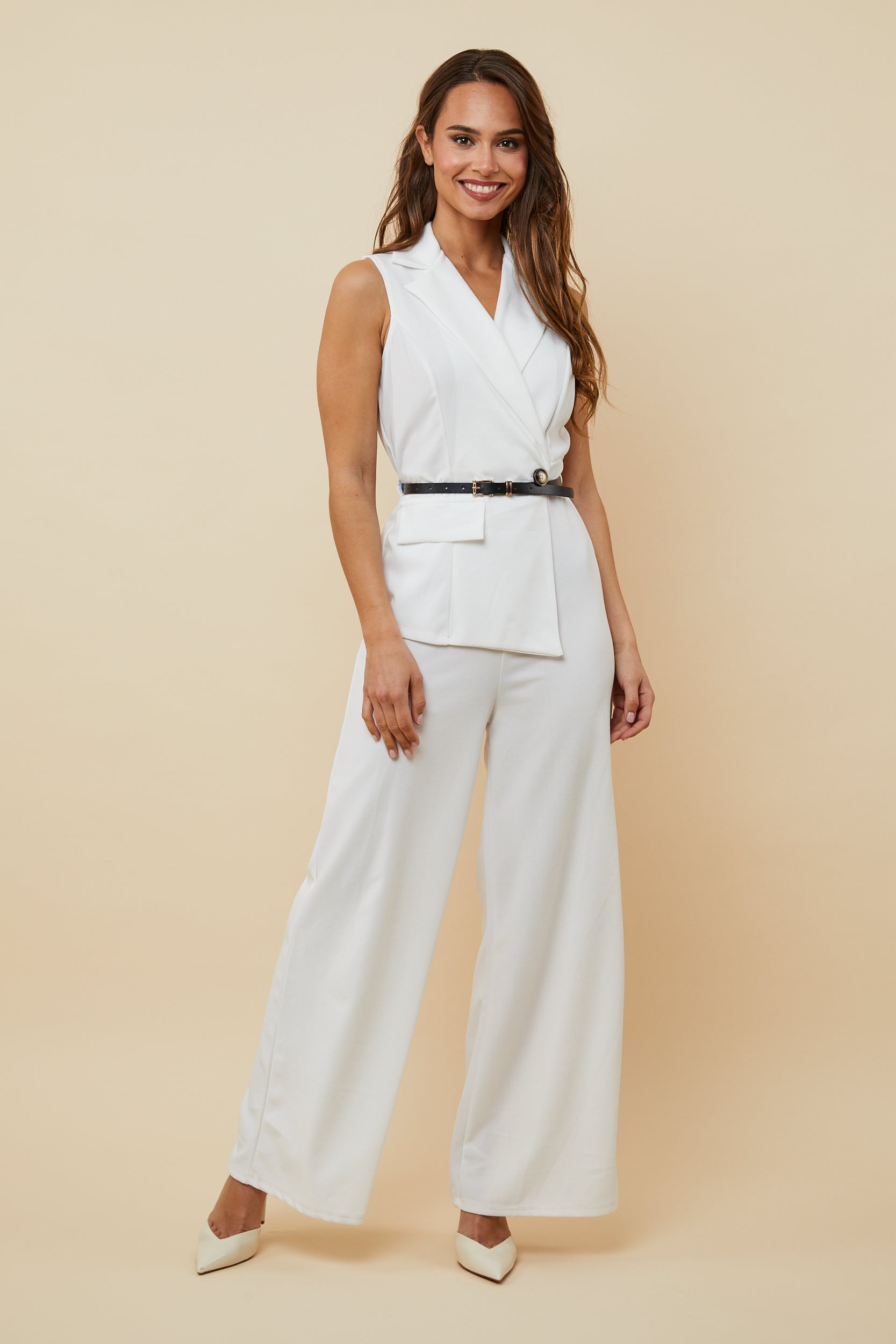 Jumpsuit - White