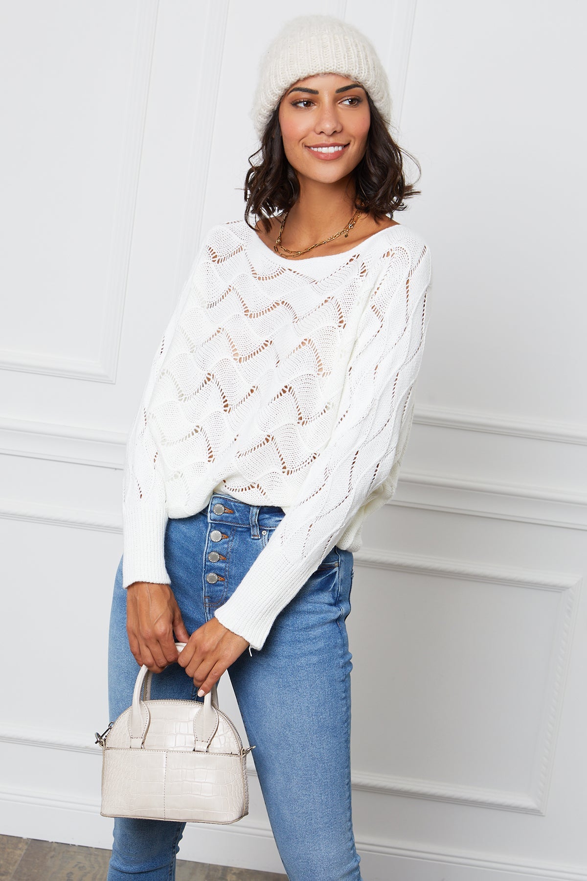 Sweater - White