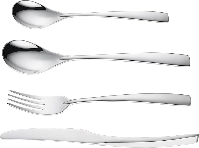 Ménagere 24 Pièces - Acier Inoxydable - Inox Finition Satinée