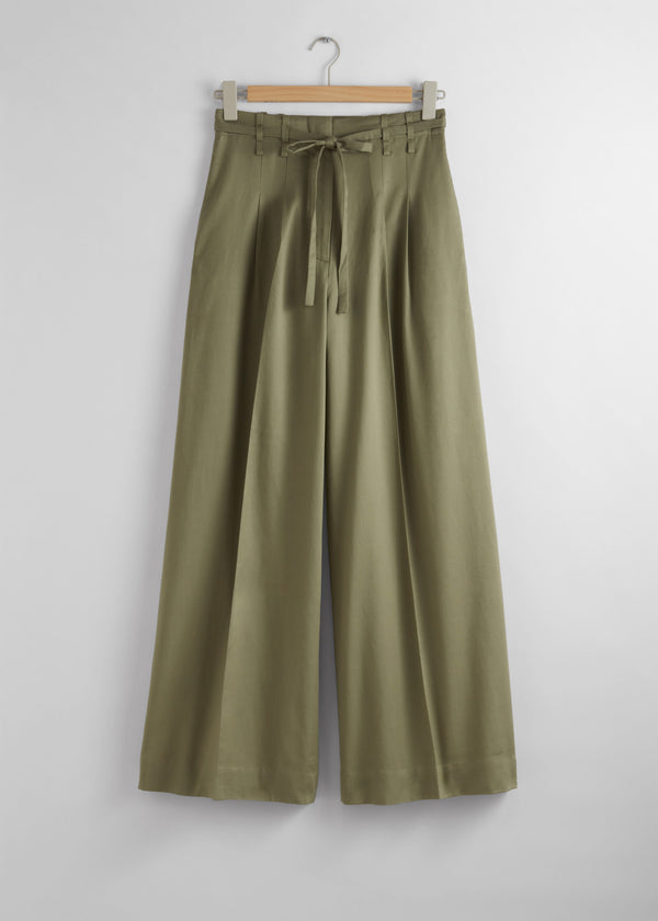 Trousers The Mitch Trouser - Khaki - Women