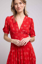 Long Dress - Red Bandana