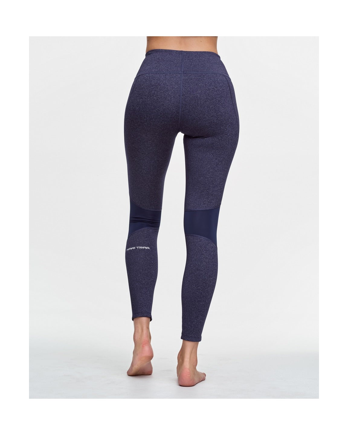 Collants De Course À Pied - Marin - Femme