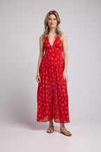 Long Dress - Red Bandana
