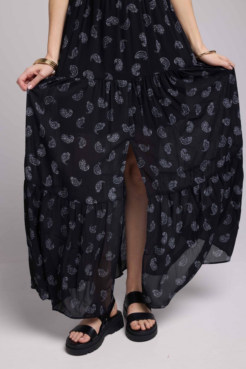 Robe Longue - Bandana Noir