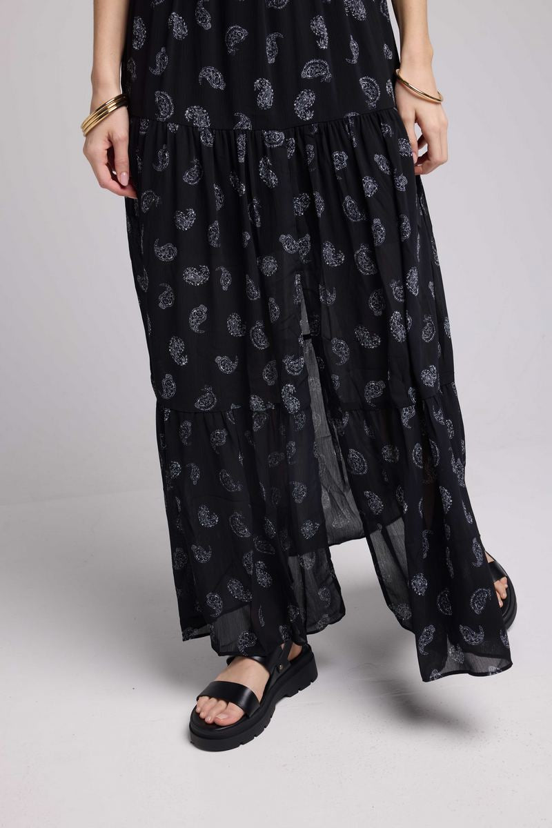 Robe Longue - Bandana Noir