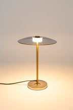 Float - Lámpara de Mesa - Vidrio - Dorado