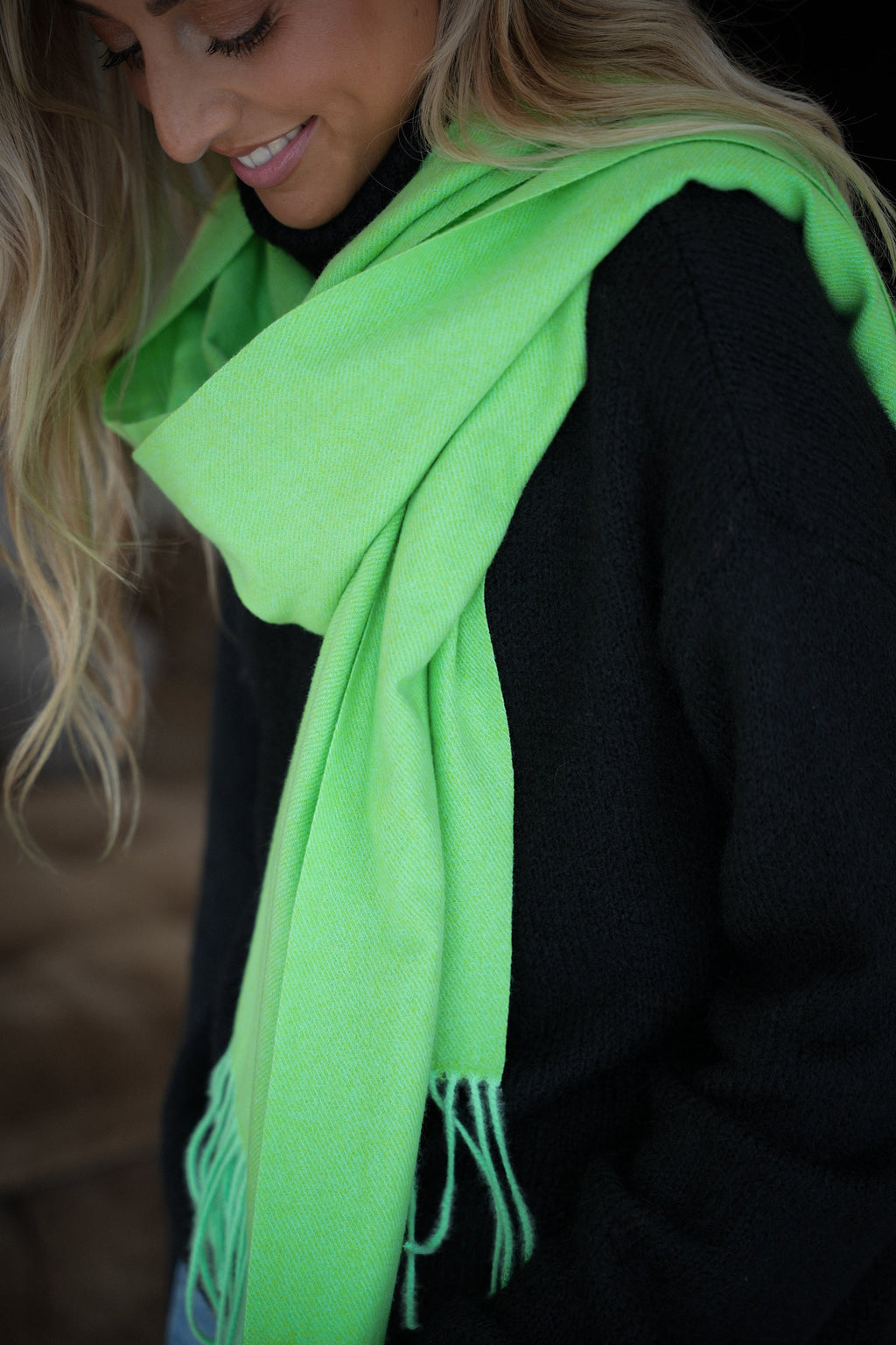 Capucine Soft Scarf - Green