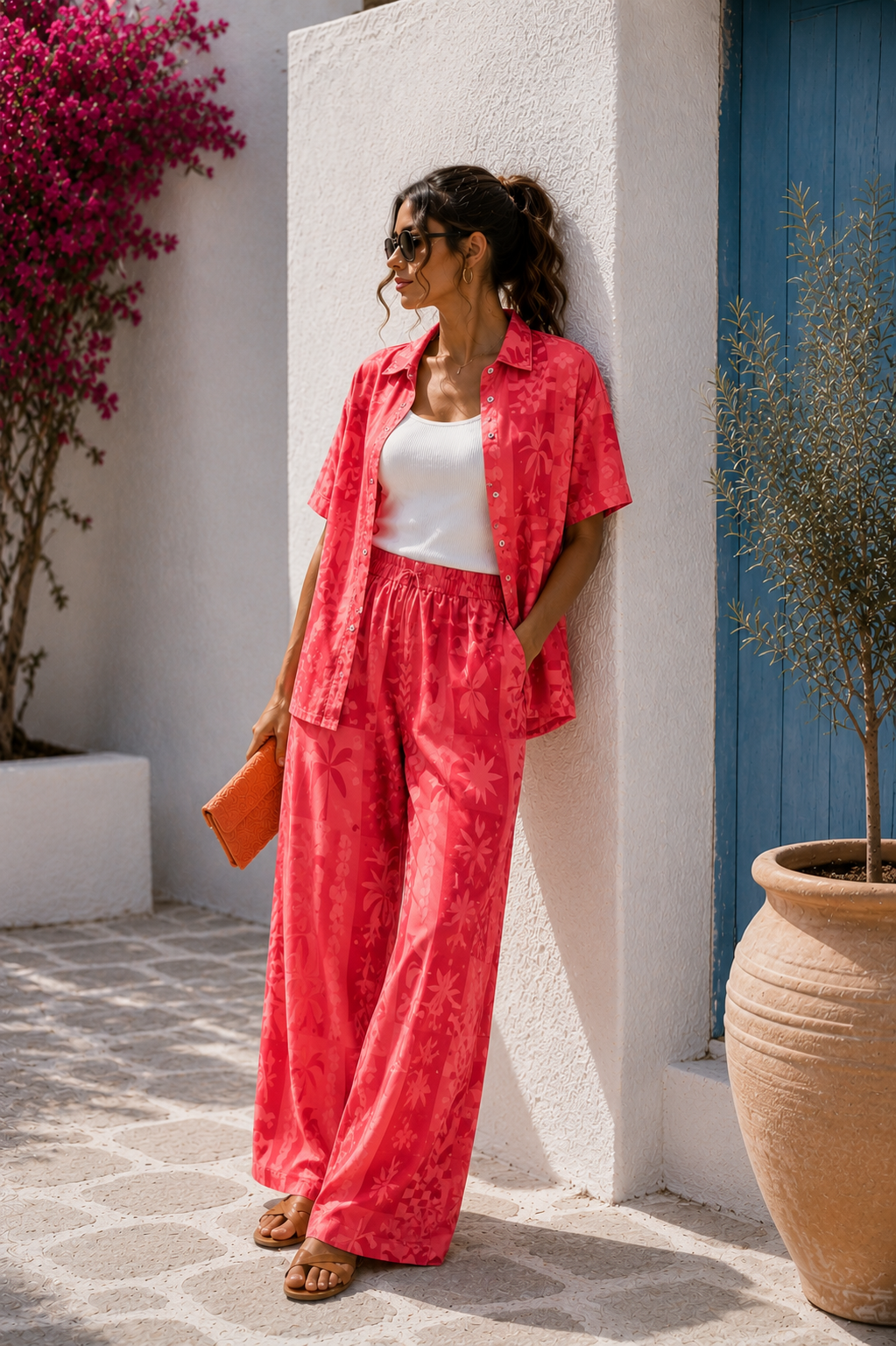 Pantalon Palmy - Corail