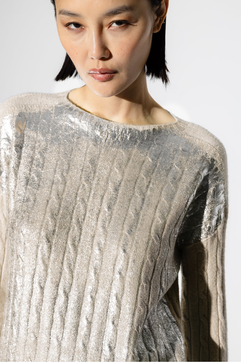 The Massimo Beige Knit