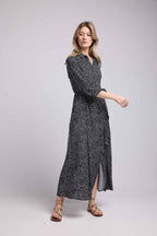 Robe Long Manches Longues - Noir