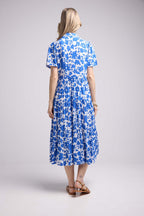 Long Short Sleeve Dress - Navy