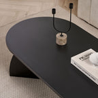 Melina - Tavolino da Salotto - Legno Nero