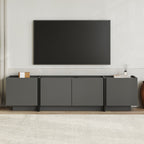 Lowen - TV Stand - Anthracite/Black