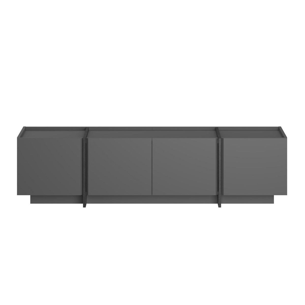 Lowen - TV Stand - Anthracite/Black