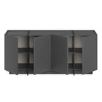 Dorma - Console Table - Anthracite/Black