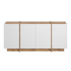 Dorma - Console Table - White/Atlantic Pine
