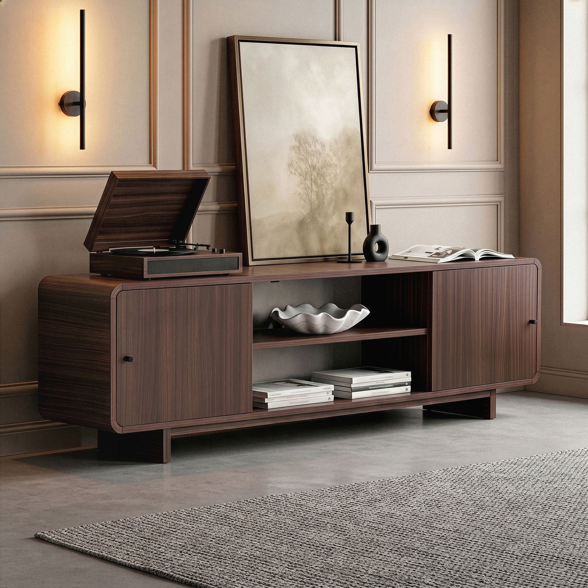 Mirel TV Units - Walnut