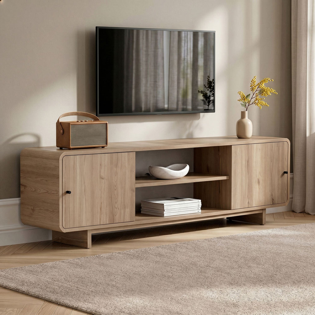 Meubles Tv Mirel - Chêne