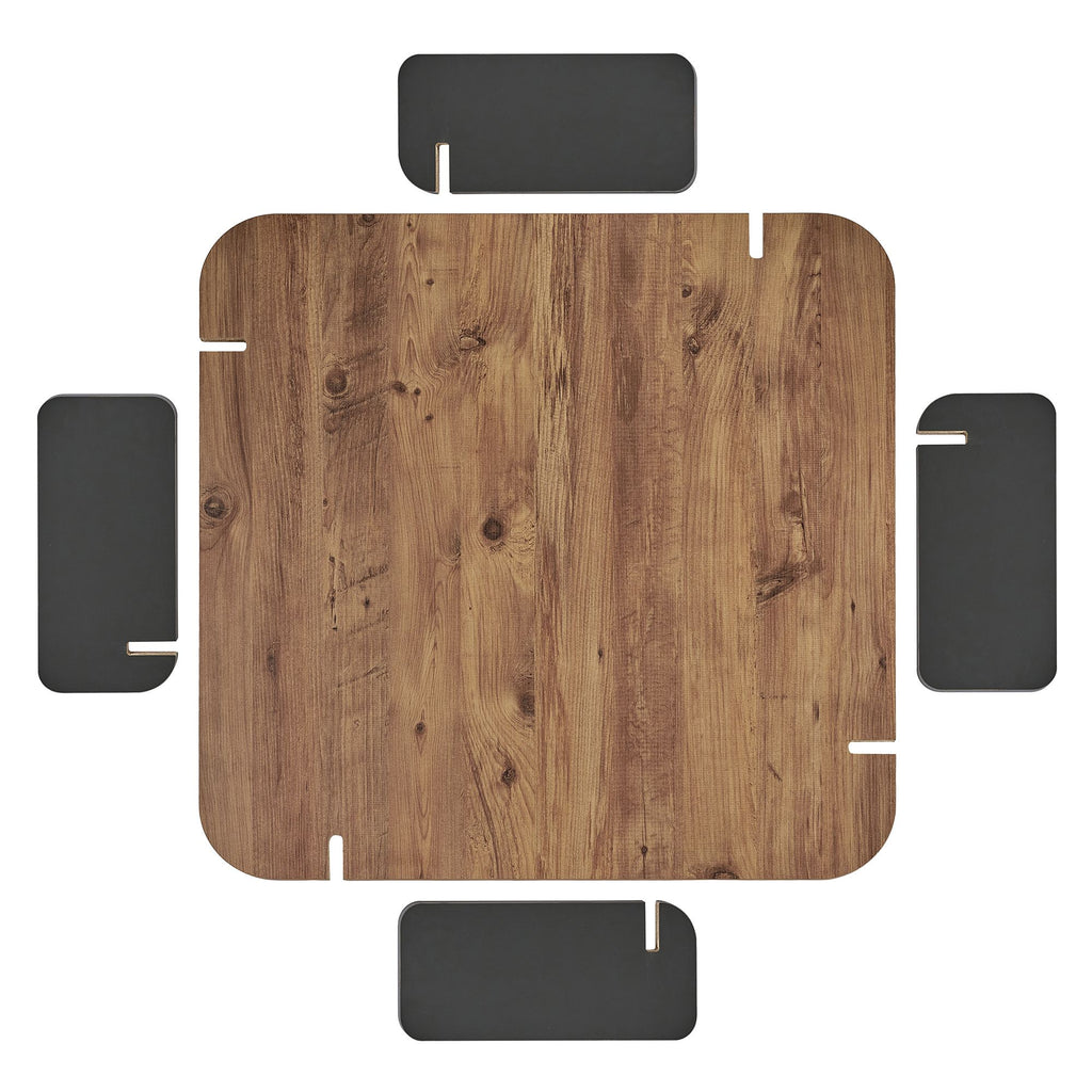 Tables Basses Marais - Pin Atlantique / Anthracite